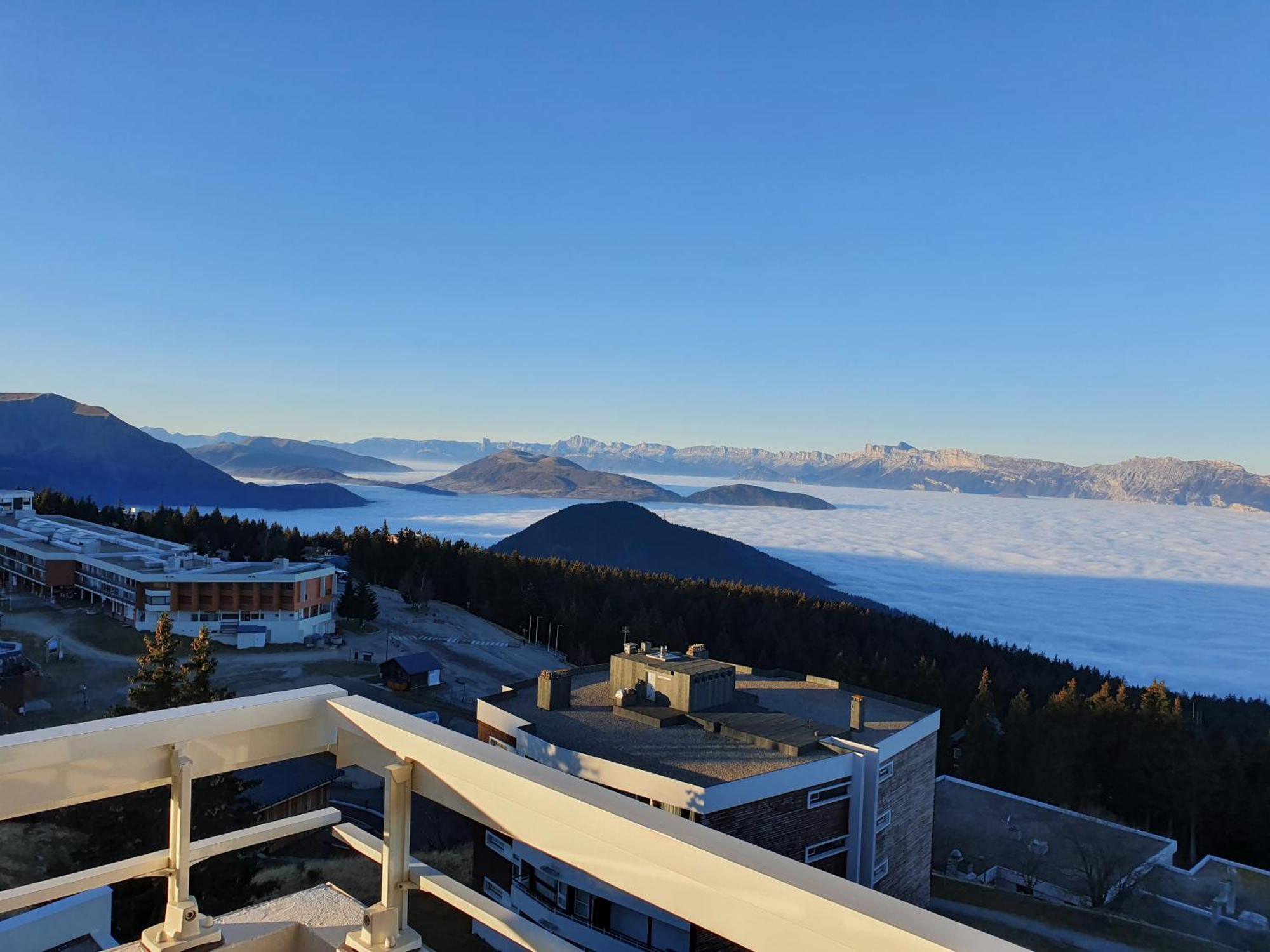 Appartement Chamrousse 1750 Roche Béranger 50m2 4-6pers Vue panoramique Extérieur photo